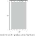 Goldfish Clear Shower Curtain, 78" W x 72" L Waterproof Lightweight Fish Shower Curtain Liner, PEVA Long Bath Fashion Shower Curtains with 12 Grommets Hooks for Bathtub Bath Bathroom. 