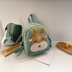 Cute Cartoon Children Student Backpack Fashion Deer Modeling School Bag For Kindergarten Baby Gift