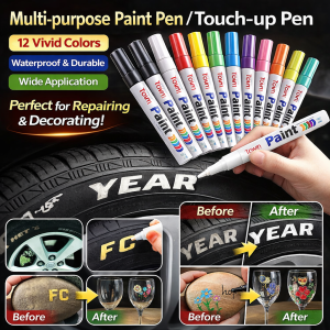 Car Scratch Repair Pen Touch Up Paint Pen for Cars Scratch Removal Waterproof Durable Multi-Color Kit for Car Coat Scratch Repair