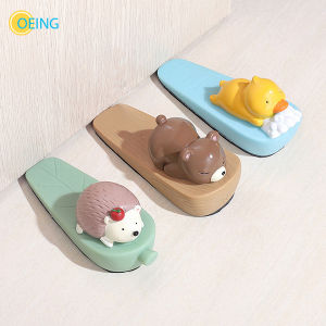 OEING Animal Shaped Door Stopper Wedge Door Catcher Block Guard Non Slip Door Stop for Family Office Door Protection