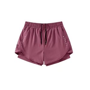 G318# Ladys Sports Dri-Fit Taslan Running Shorts with cycling Plus size YOGA /SWimming/volleyball