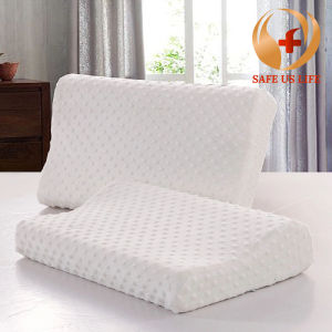 Textile Elastic 3D Memory Foam Pillow Adult Student Neck Protective Pillow 50x30cm Rebound Memory Foam Soft Sleeping Pillow