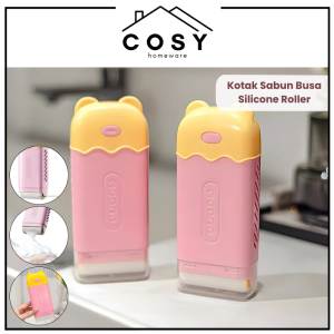 COSY Foam Soap Box Kotak Sabun Busa Silicone Roller Pembersih Baju Celana Anti Noda