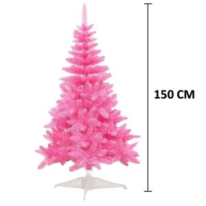 Pohon Natal Pink Dekorasi Rumah Hiasan Tanaman Cemara Ornamen Merry Christmas Tree Tahun Baru