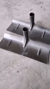 Biblio【Ready in Stock】 Professional Iron Livestock Manure Scraper Shovel Multifunctional Shovel Head for Farm and Garden