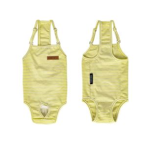 SDFSF Pet Jumpsuit Female Dog Physiological Pants Stripped Underwear Cat Dog Shorts Diapers Pet Clothing Belly Wrap Dog Sanitary Panties for Puppy