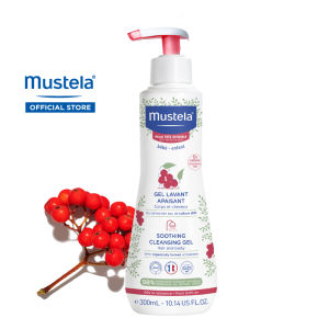 MUSTELA Soothing Cleansing Gel With Organically Farmed Schisandra for Very Sensitive Skin(300ml/10.14fl.oz)
