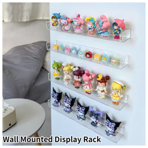 MLADEN Toy Display Rack Transparent Doll Storage Rack Figurine Display Box Gifts Wall Mounted Display Box