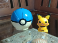 Mainan Hadiah Koleksi Happy Meal McD | Pokemon Pokeball Pikachu Full Set. 