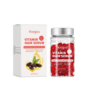 Hoegoa Moroccan hair Care Capsules Nourish And Repair Hair Plit Ends Broken Hair Dry Hair Care