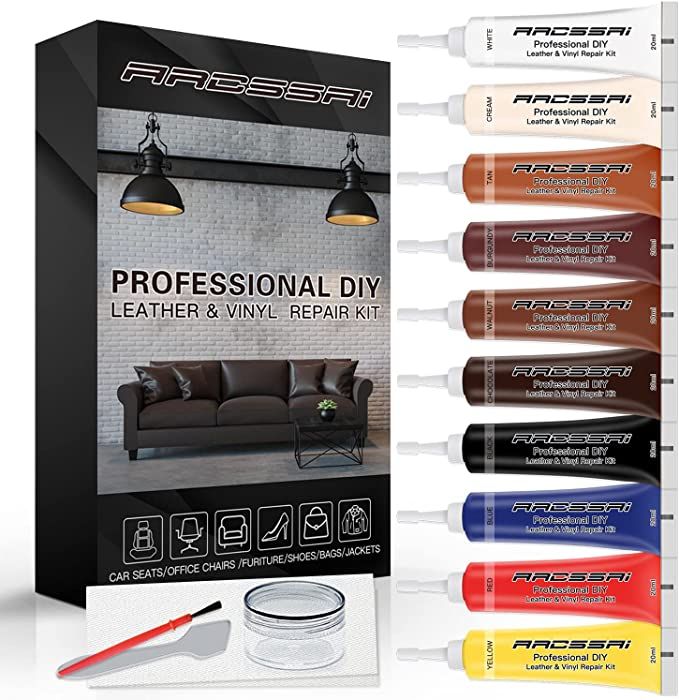 ARRCSAI Professional DIY Leather and Vinyl Repair Kit Lazada PH