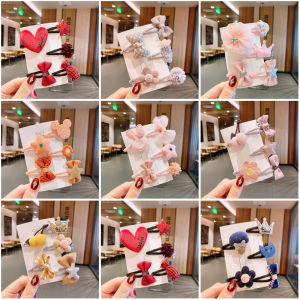 Set Kẹp Tóc Xinh Xắn Nhiều Mẫu Siêu Đáng Yêu Hàn Quốc Cho Bé Gái