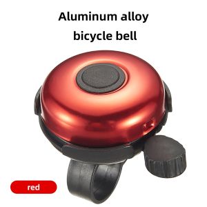 MARBLEX Aluminum Alloy Bicycle Alarm Bell Black Red Blue Silver Lightweight Retro Bells Durable Loud Horn Cycling Handlebar
