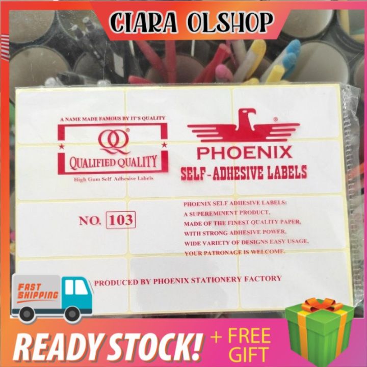 label stiker harga / undangan no.103 1 PAK ISI 7 LEMBAR