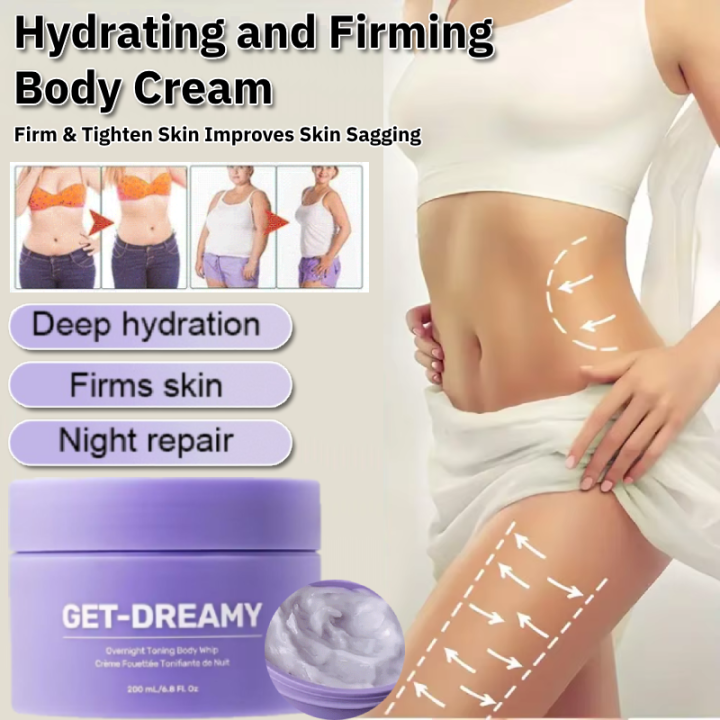 Hydrating and Firming Body Cream Improves Skin Sagging Moisturize Lift Firm Skin Care Anti-Wrinkle Body Lotion Tightening Body Cream 紧致身体霜