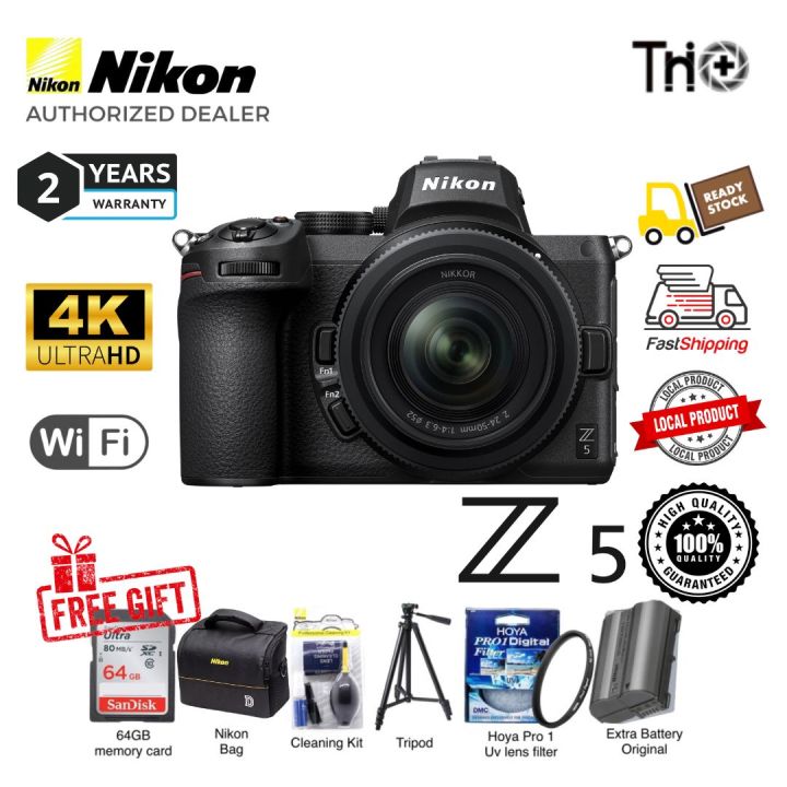 Nikon Z5 Z Full Frame DSLR Camera With 24-200mm Kit Lens