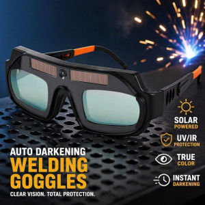 Solar Welding Goggles Auto Darkening True Color Safety Glasses Anti Glare Eye Protection