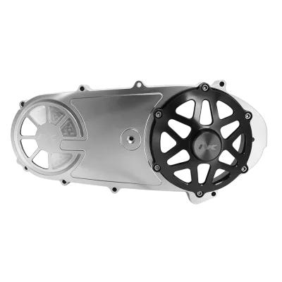G5238 Transmission Housing Cover CNC Aluminum Clear Crankcase Cover for Honda Click125 Click150 Motorcycle Mod Parts
