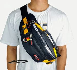 Waistbag Waterproof POLO AMSTAR / Tas Selempang / Tas Pinggang / Tas Anti Air / Tas Pria