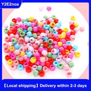 【Local shipping】 Lovely Beads Hairpin For Girls Candy Colors Plastic Mini Hair Clips Barrette