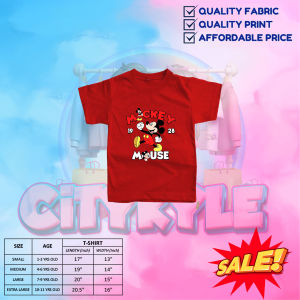 Character Terno T-Shirt & Shorts Set for Boys and Girls - Fun Prints Soft Cotton Sizes 1-11 Years Old