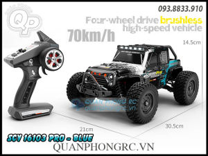 SCY 16103 PRO GANTRY Brushless 1/16 2.4G 4WD High Speed RC Truck Car With LEDs