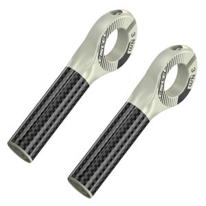 ENLEE Bike Grip Bar End Handle Easy Installation Carbon Fibre Auxiliary Riding Horn Rest Handlebars Bicycle Accessories