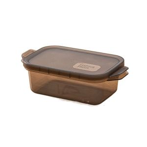 ZYJC MALL Square Fresh-keeping Boxes Microwavable Transparent Food Storage Container Refrigerator Organization Thickened Food Sealed Plastic Box Home