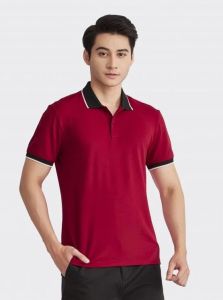Áo polo ngắn tay IPS066S2 dáng gegular fit chất thể thao