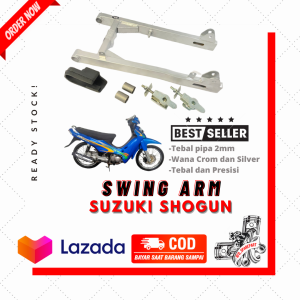 Swing Arm Suzuki Shogun 110 New Model Standart Crom Silver Tebal Murah