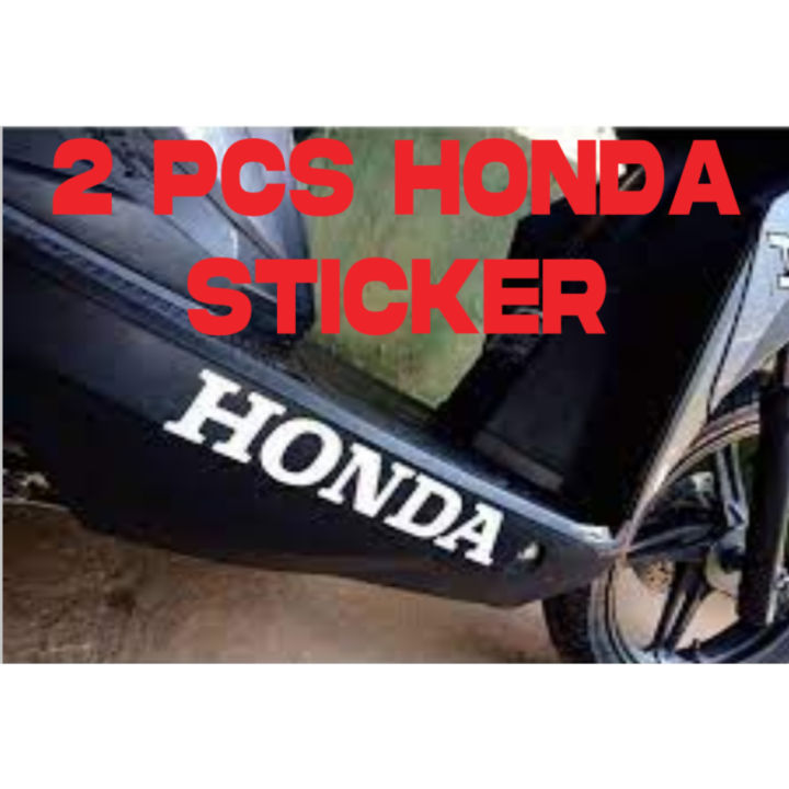 HONDA STICKER FOR STEP BOARD | Lazada PH