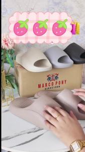 Marco  EVA รองเท้าแตะเล่นสงกรานต์ รองเท้าแตะแบบสวม รองเท้าแตะอุ้งเท้าแมว รุ่น MH9028 กันน้ำ กันลื่น Size 36-41