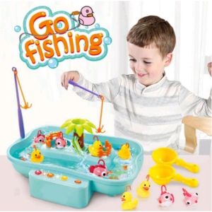 Mainan Anak Pancingan Ikan Dan Bebek Go Fishing FU 1116 /Mainan Anak Pancingan Ikan Fishing Duckling