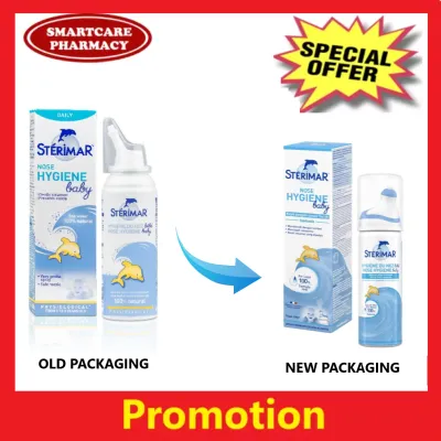 STERIMAR BABY NASAL HYGIENE SPRAY 50ML (Baby & Child Nose Spray)-Latest Stock