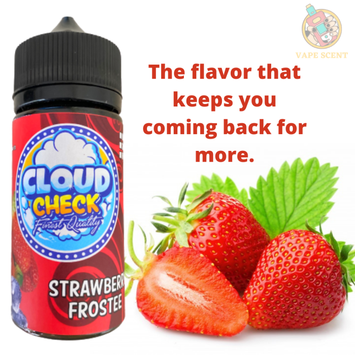 Cloud Check STRAWBERRY FROSTEE FLAVOR Juice 3 M G/100ml | Lazada PH