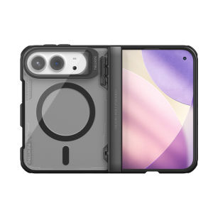 NILLKIN Magnetic Case For iPhone Duo Fold High‑Clarity Lens Cover Anti‑Yellowing CA4021