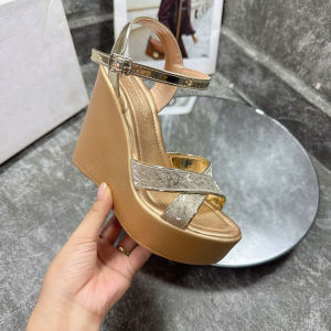 Giày cao gót nữ đế đúp 11cm giày bản quai chéo phù hợp với mặc áo dài đi tiệc đi chơi...