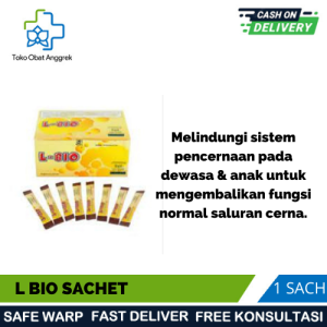 L BIO SACHET / DIARE / BAB / SISTEM PENCERNAAN / BAKTERI BAIK UNTUK ANAK DAN DEWASA