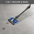 Tefal X-Force 9.60 Aqua Handstick Vacuum TY20C7 – 6 Accessories, Lightweight, 100AW Digital Force Motor, Flex Technology, LED Vision, 99.9% Filtration, 45-Minute Battery. 