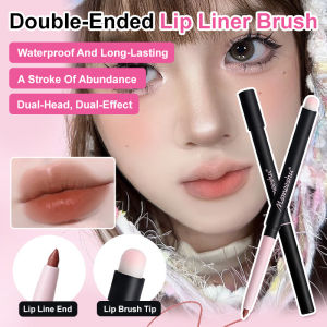 Lipstick Double-headed and Double-action Natural Colorless Lip Gloss Pen Shape Trimming the Lips