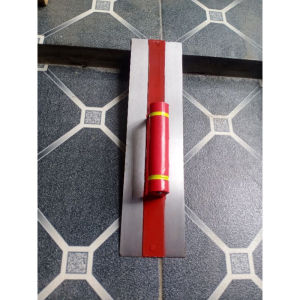 Roskam raskam besi + penguat /Perata acian semen penghalus tembok panjang 40cm 50cm 60cm