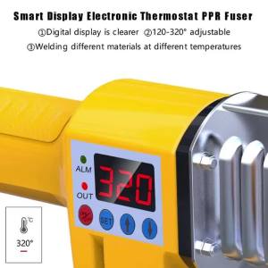 800/1000W Plastic Welding Machine 220V Home Professional Hot Melt Tool Welding Tools Suitable For PB/PE/PPR Up To 320 ℃