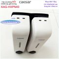 Hộp đựng xà phòng Caesar KAG-HXPN40 -Trắng-White thiết kế hiện đại, hộp nước rửa tay bông 2 ngăn 350ml sữa tắm, dầu gội đầu. 