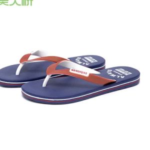 Meirenqiao MenS Flip-Flops Beach Sandals For Men Summer EVA Casual Sandals Non-Slip Fashionable