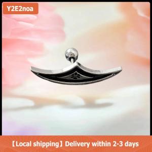 【Local shipping】 1Pcs Bohemian Mandala Lotus Flower Earring Geometric Hidden Spider Web Ear Studs Gothic Halloween Jewelry Party Gift