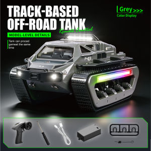 JDD[Fast Delivery][Original Available]JJRC C8840 RC Tracked Off-Road Tank Full-Scale Dual-Flow Drive Gearbox Simulation Model Electric Toy Tank Gift