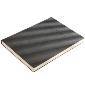 TSEVD Thickened A4 Notebook Soft Cover Leather Agenda Notepad Large Travelers Journals Meeting Record Handbook Business Meetings