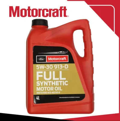 Motorcraft 5W30 Fully Synthetic Gas / Diesel Motor Oil 4 Liters meets WSS-M2C913-D
