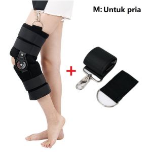 Knee Deker Pelindung Lutut With ROM OA Brace Soft Osteoarthritis Brace Dengan Tali Bahu Osteoarthritis Knee Support