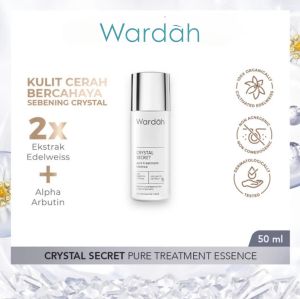 Wardah Crystal Secret Series | Brightening Day Cream | Night Cream | Dark Spot Serum | Foaming Cleanser AHA + PHA | Dark Circle Corector | Melting Milk Cleanser | Refreshing Day Gel | Exfoliating Toner | Micellar Cleansing Gel